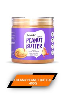Savory Creamy Peanut Butter 400g